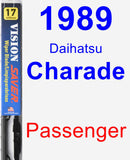 Passenger Wiper Blade for 1989 Daihatsu Charade - Vision Saver