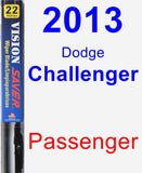 Passenger Wiper Blade for 2013 Dodge Challenger - Vision Saver