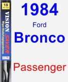 Passenger Wiper Blade for 1984 Ford Bronco - Vision Saver