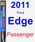 Passenger Wiper Blade for 2011 Ford Edge - Vision Saver