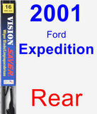 Rear Wiper Blade for 2001 Ford Expedition - Vision Saver