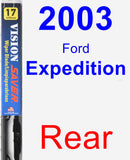 Rear Wiper Blade for 2003 Ford Expedition - Vision Saver