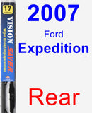 Rear Wiper Blade for 2007 Ford Expedition - Vision Saver