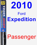 Passenger Wiper Blade for 2010 Ford Expedition - Vision Saver