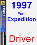 Driver Wiper Blade for 1997 Ford Expedition - Vision Saver