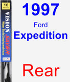 Rear Wiper Blade for 1997 Ford Expedition - Vision Saver