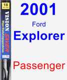 Passenger Wiper Blade for 2001 Ford Explorer - Vision Saver