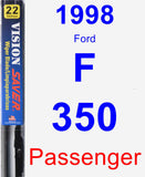 Passenger Wiper Blade for 1998 Ford F-350 - Vision Saver