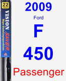 Passenger Wiper Blade for 2009 Ford F-450 - Vision Saver