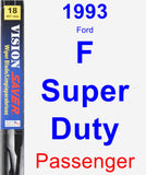 Passenger Wiper Blade for 1993 Ford F Super Duty - Vision Saver