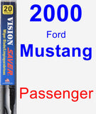 Passenger Wiper Blade for 2000 Ford Mustang - Vision Saver