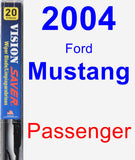 Passenger Wiper Blade for 2004 Ford Mustang - Vision Saver