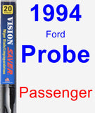 Passenger Wiper Blade for 1994 Ford Probe - Vision Saver