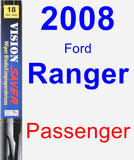 Passenger Wiper Blade for 2008 Ford Ranger - Vision Saver