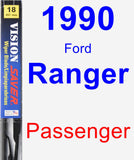 Passenger Wiper Blade for 1990 Ford Ranger - Vision Saver