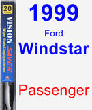 Passenger Wiper Blade for 1999 Ford Windstar - Vision Saver