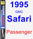 Passenger Wiper Blade for 1995 GMC Safari - Vision Saver