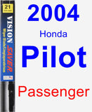 Passenger Wiper Blade for 2004 Honda Pilot - Vision Saver