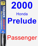 Passenger Wiper Blade for 2000 Honda Prelude - Vision Saver