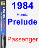 Passenger Wiper Blade for 1984 Honda Prelude - Vision Saver