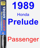 Passenger Wiper Blade for 1989 Honda Prelude - Vision Saver