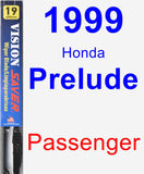 Passenger Wiper Blade for 1999 Honda Prelude - Vision Saver