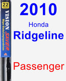 Passenger Wiper Blade for 2010 Honda Ridgeline - Vision Saver