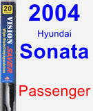 Passenger Wiper Blade for 2004 Hyundai Sonata - Vision Saver