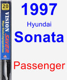 Passenger Wiper Blade for 1997 Hyundai Sonata - Vision Saver