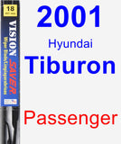 Passenger Wiper Blade for 2001 Hyundai Tiburon - Vision Saver