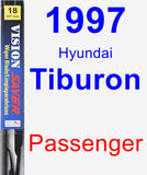 Passenger Wiper Blade for 1997 Hyundai Tiburon - Vision Saver