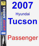 Passenger Wiper Blade for 2007 Hyundai Tucson - Vision Saver