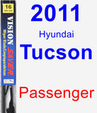 Passenger Wiper Blade for 2011 Hyundai Tucson - Vision Saver