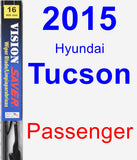 Passenger Wiper Blade for 2015 Hyundai Tucson - Vision Saver