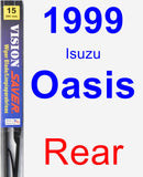 Rear Wiper Blade for 1999 Isuzu Oasis - Vision Saver