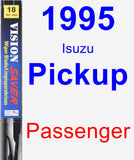 Passenger Wiper Blade for 1995 Isuzu Pickup - Vision Saver