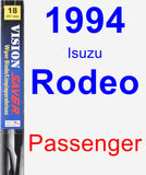 Passenger Wiper Blade for 1994 Isuzu Rodeo - Vision Saver