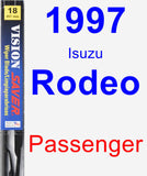 Passenger Wiper Blade for 1997 Isuzu Rodeo - Vision Saver