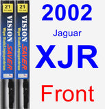 Front Wiper Blade Pack for 2002 Jaguar XJR - Vision Saver