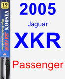 Passenger Wiper Blade for 2005 Jaguar XKR - Vision Saver