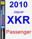 Passenger Wiper Blade for 2010 Jaguar XKR - Vision Saver