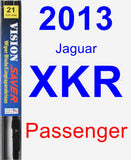 Passenger Wiper Blade for 2013 Jaguar XKR - Vision Saver