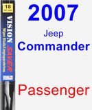 Passenger Wiper Blade for 2007 Jeep Commander - Vision Saver