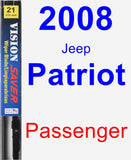 Passenger Wiper Blade for 2008 Jeep Patriot - Vision Saver