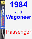 Passenger Wiper Blade for 1984 Jeep Wagoneer - Vision Saver