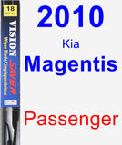 Passenger Wiper Blade for 2010 Kia Magentis - Vision Saver