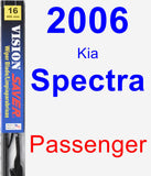 Passenger Wiper Blade for 2006 Kia Spectra - Vision Saver