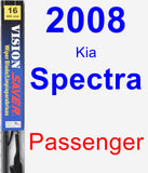 Passenger Wiper Blade for 2008 Kia Spectra - Vision Saver