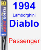 Passenger Wiper Blade for 1994 Lamborghini Diablo - Vision Saver