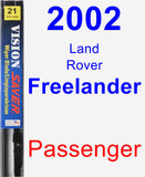 Passenger Wiper Blade for 2002 Land Rover Freelander - Vision Saver